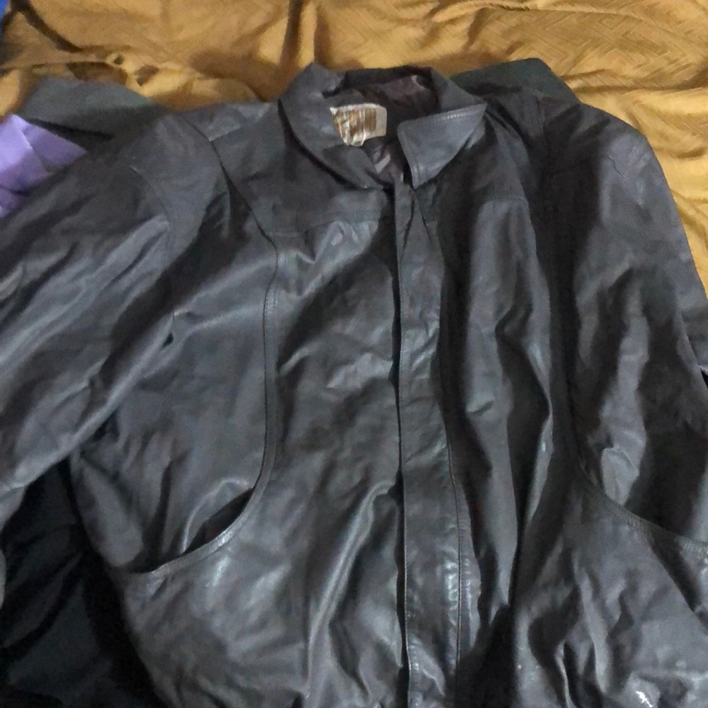 Sergio Rossi Black Military Field Jacket with Zipper Closure